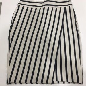 Striped LOFT skirt